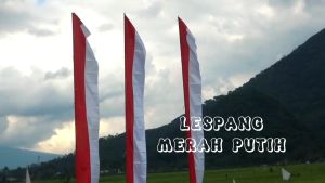 BENDERA MERAH PUTIH LESPANG BESAR 20PCS (1 KODI)