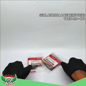 Paket 2 item bearing 60/22 + Seal as roda belakang vario 110 / beat f1 / scoopy f1 / beat / beat pop