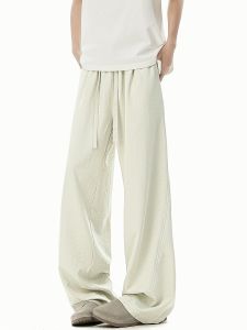 WUKONGYOUHUO | Lightweight Quick Drying Casual Pants with Waist Drawstring