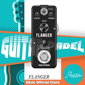 Rowin Classic Flanger Guitar Pedal Vintage Analog Flanger Effect Pedal Flanger Guitar Pedal Electric Guitar Effects Pedal