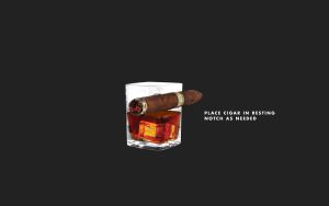 Corkcicle Gigar Glass Double Old Fashioned Glass With Built-In Cigar Rest for Whisky Wine Perfect Gift Idea for Men Daddy Barware