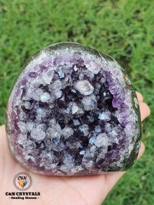 🌹Natural Uruguay Purple Crystal Cluster/Amethyst Cluster/Ornaments 378g🌹天然乌拉圭紫水晶镇/紫晶簇/原石摆件 378g
