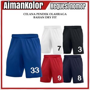 Celana olahraga sepakbola football celana kolor futsal varian warna dan logo bisa request nomor