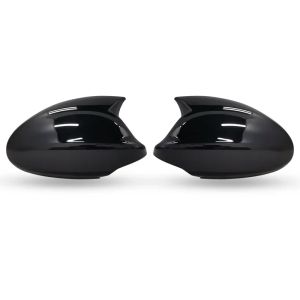 1pair For BMW E87 E81 E82 E90 E91 E92 E93 Rear View Side Case Trim ABS Carbon Fiber Style Car Rearview Mirror Cover