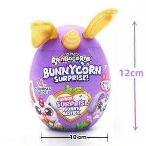 Rainbocorns Bunnycorn Surprise Rabbit Family 4 Surprises Dolls Inside Egg Blind Box Dolls Toys Girls Christmas Gifts
