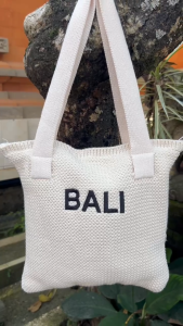 TAS RAJUT MESIN BALI / TAS HANDMADE/ TOTE BAG