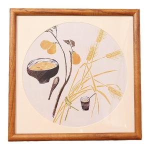 SHANCHEN | Multipurpose Decorative Wooden Frame for Calligraphy Paintings and Cross Stitch