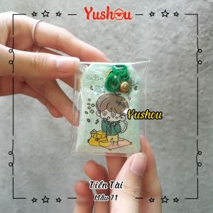 Móc Khóa Yushou Tiền Tài - Mẫu 71 (Kiểu Omamori) Có sẵn