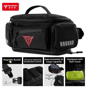 MOTOWOLF | Large Capacity Waterproof Waist Bag