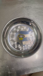 Dĩa Inox tròn sâu lòng đựng thức ăn nhiều size từ 22cm đến 28cm