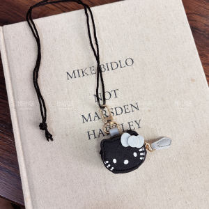 สร้อยคอแบบแขวนหัวใจสัตว์น่ารัก Kitty ทำจากหนัง โซ่ยาว กระเป๋า หมวก เครื่องประดับแฟชั่นสุดเก๋สำหรับผู้หญิงและเพื่อนๆ