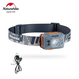 NatureHike | Naturehike Đèn Pha LED Di Động Siêu Sáng Mini Đèn Pin Đeo Đầu USB Sạc Cắm Trại & Câu Cá Siêu Nhẹ Ngoài Trời Dụng Cụ