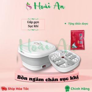 Chậu ngâm chân massage có sục khí | Bồn ngâm chân gấp gọn