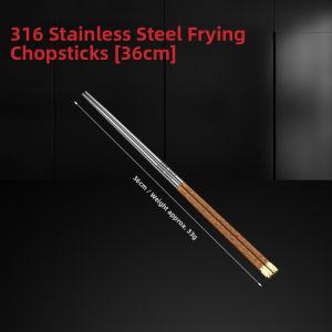 Korade | Oil-Fry Heat-Resistant Anti-Burn Long Chopsticks