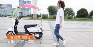 Electric Car Canopy Motorcycle Awning Electric Car Scooter Cover Rain windproof rainproof windproof