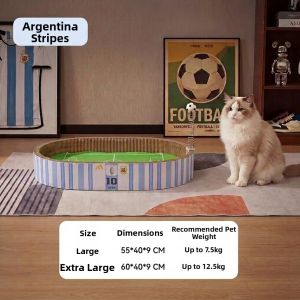 hipidog | Self Entertainment Cat Scratching Pad House Extra Large Corrugated Paper
