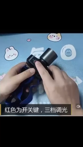 Senter Kepala ZOOM LED 60W Rechargeable USB TYPE C / Senter Kepala Cahaya Maksimal Plus RechargePro