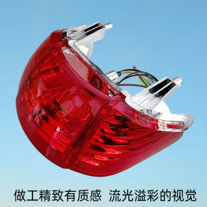 QJ110-18C-6E-HJ110-SDH100 Tail Lamp Assembly for Zhongshen Jialing Qianjiang Wind Bending Beam Motorcycle Lighting Part