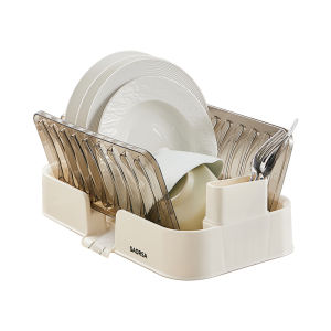 DEMING | Kitchen Dish Drain Basket & Storage Rack