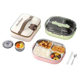 316L Stainless Steel Insulated Lunch Box: Perfect for Children & Office Workers