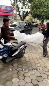 DRACCO Sarung Motor Listrik Tebal Waterproof Premium cover motor EV