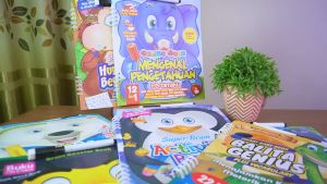 Buku Anak TK Paud Wipe And Clean Bermain Sambil Belajar Membaca Menulis Menghitung dan Menggambar Free Spidol dan Penghapus