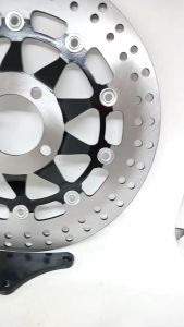 Disc Piringan Cakram Depan Lebar Bulat Black Kharisma / Supra x 125 / Karisma MODEL TZM