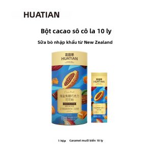 HUATIANCUI | Bột Sô-cô-la Sữa Muối Biển Thay Thế Bữa Ăn Không Đường