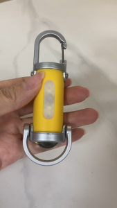 Asafee YS087 Mini EDC Flashlight Bulit-in 14500 Battery Super Bright COB LED Flashlight 7 Mode Lights USB Rechargeable Waterproof Lantern Lightweight Pocket Samll Lamp