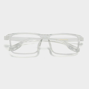 Harlow | Oversized Men Prescription Glasses TR90 Screwless Semi-transparent Gradient Frames