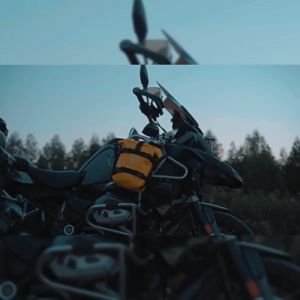 กระเป๋ายึดแคชบาร์มอเตอร์ไซค์ กันน้ำ MOTOWOLF รุ่น 0715