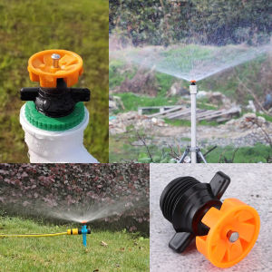 360 Degree Rotating Watering Nozzle 1/2" Male Thread Automatic Rotation Sprinkler Lawn Irrigation