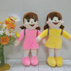 Thú bông Xuka Búp bê Shizuka gấu bông Nobita 40cm hoạt hình Doremon nhiều màu dễ thương cho bé gái