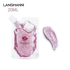 DIY Clear Lip Gloss Base Oil 20/50ML Non-Stick Moisturizing Handmade Gel Lipstick Material for Makeup