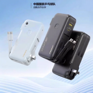 PISEN | High Capacity Portable Charger with Built-in Plug 20000 mAh