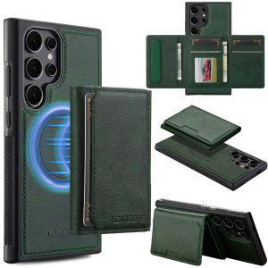Applicable to Samsung S26 magnetic card holder S25 ultra protective case Galaxy two-in-one S24 split phone case