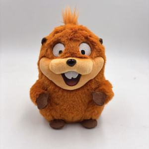 Disney | 2026 Anime Hoppers Plush Cute King Georges Tom Lizard Plush Soft Stuffed Animal Beaver Plushie Doll Toy Birthday Gift For Kid