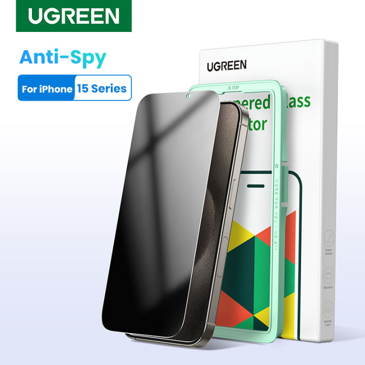 UGREEN 2PCS Privacy Screen Protector Borderless Full Screen For