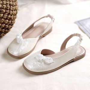 Small Size Versatile Footwear: Discover the Charm of Hand-painted Antique Style Hanfu Shoes