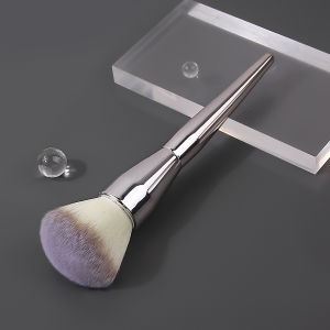 แปรงปัดแป้งเนื้อนุ่มฟู 1 ชิ้น แปรงปัดแก้ม แปรงคอนทัวร์ แปรงแต่งหน้าอเนกประสงค์ อุปกรณ์เสริมความงาม