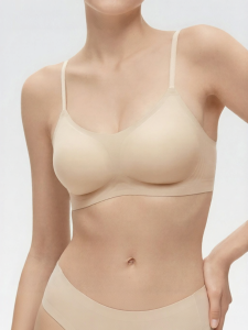 Bananain | Gathering and Enlarging Visual Effect Underwear with Beauty Back Design for Small Breasts Reducing Side Breast Bulge Without Wire Seamless