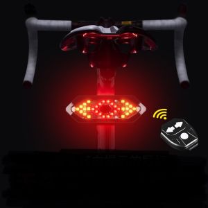 Bộ đèn xin nhan xe đạp không dây sạc usb