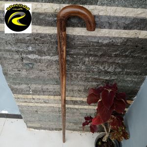 tongkat jalan kayu kelor jawa motif payung premium S11