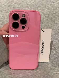 LIANGWU | Ice-feel Glass Mult-version iPhone Case Full-camera Protection