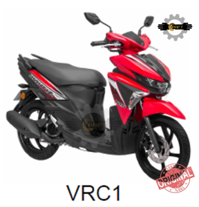 YAMAHA AVANTIZ COVER SET + GRAFIK VRC1 (B926) 2022 B92-F0000-00-P9 + SPOILER SET KIRI KANAN