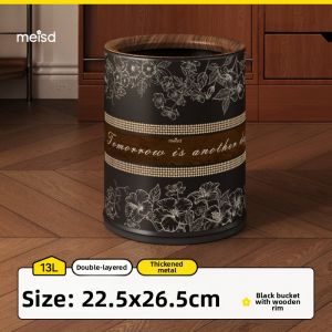 MEISD | Retro Style Home Trash Can