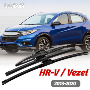 1 Bộ Lưỡi Gạt Nước Kính Chắn Gió Phía Trước Và Phía Sau Dành Cho Honda HR-V Vezel 2013-2020 Cần Gạt Nước Bằng Cao Su Kính Chắn Gió Màu Đen Dung Sai Nhiệt Độ -40 ℃ Đến +70 ℃