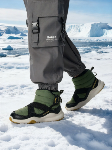 LI-NING KIDS | Water-resistant Fur Lined Insulated Soft-soled Boots
