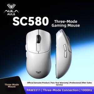 Aula | Wireless Tri-Mode Bluetooth & Wired Gaming & Office Mouse