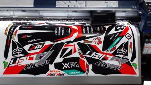 [COD] Decal KAWASAKI KLX DTRACKER DTX HITAM Super Glossy Bebas Request Desain Bahan MAxdecal